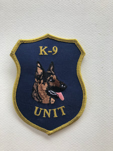 K-9 Unit German Shepherd Head Patch | Right Facing #1