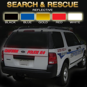 Search & Rescue | Reflective Vinyl Vehicle Decal